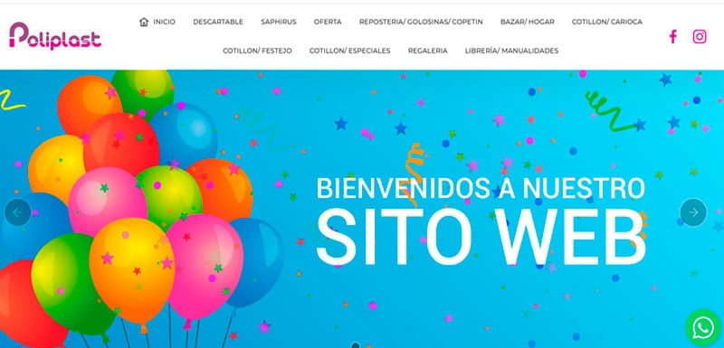 Sitio web de Poliplast diseñado por Pensamos Primero